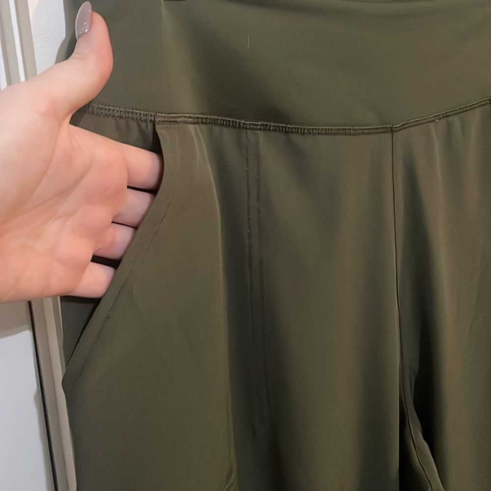 Patagonia Happy Hike Studio Pants - Green 💜 - Picture 4 of 12